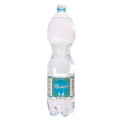 ACQUA SAN FRANCESCO NATURALE 1,5 L (PACCO DA 6)