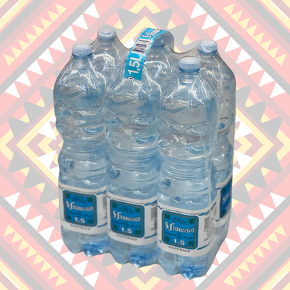 ACQUA SAN FRANCESCO NATURALE 1,5 L (PACCO DA 6)