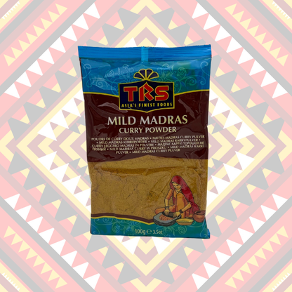 MILD MADRAS CURRY POWDER TRS 100G (Curry Powder) 