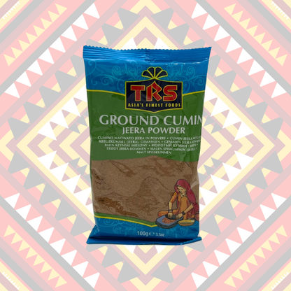 GROUND CUMIN JEERA POWDER TRS 100g (Cumino in polvere)