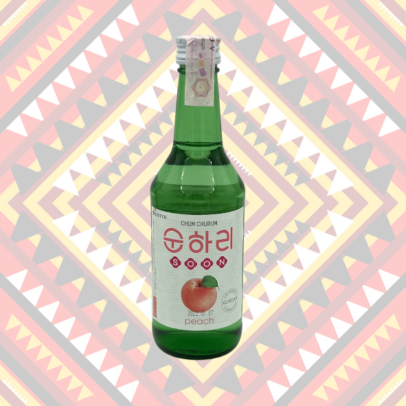 LOTTE SOJU PEACH 350ML