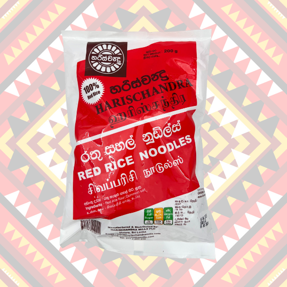 NOODLES HARISCHANDRA RED RICE 200G