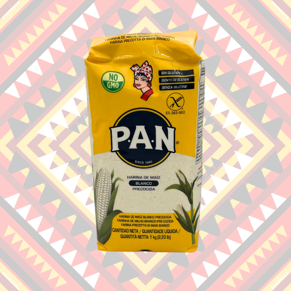 PAN MAIS FLOUR WHITE 1KG (YELLOW PACK)