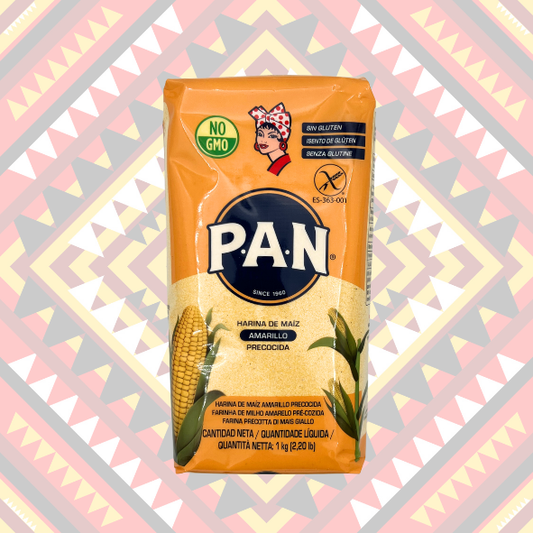 PAN MAIS FLOUR YELLOW 1KG (ORANGE PACK)