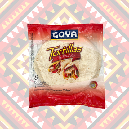 GOYA WHEAT GRAIN TORTILLAS 320G 