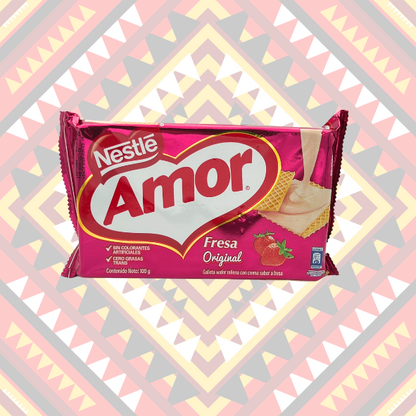 NESTLÉ WAFER AMOR FRESA 100G